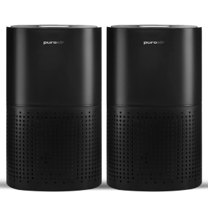 PuroAir HEPA 14 Air Purifier for Home Large Room - Covers 1,115 Sq Ft - Air Purifier for Allergies and Pets - Automated Air Quality Sensor - Captures 99.99% (2 PACK)