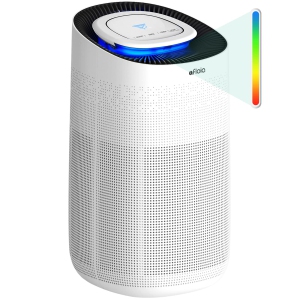 Afloia Air Purifiers for Home Large Room Up to 2,615 Ft², H13 True HEPA Filter with Air Quality Sensor Auto Smart Air Cleaner Removes 99.97% of Allergies, Pollen, Pet Dander, Dust,