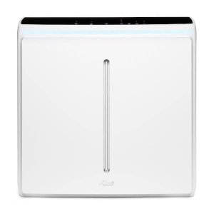 Rabbit Air A3 SPA-1000N Ultra Quiet HEPA Air Purifier, 6 stage filtration, Wall Mountable, For Large Rooms, Removes Airborne Allergens, Smoke, Dust, Mold, & VOCs (White, Odor Remov