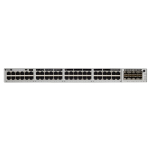 Cisco Catalyst 9300 - Network Essentials - switch - L3 - managed - 48 x 10/100/1000 (PoE+) - rack-mountable(C9300-48P-E)