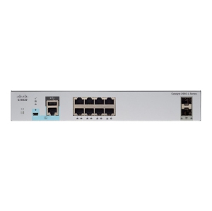 Cisco Catalyst 2960L-8TS-LL - Switch - managed - 8 x 10/100/1000 + 2 x Gigabit SFP (uplink) - desktop, rack-mountable (WS-C2960L-8TS-LL)