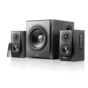 Edifier S351DB Bookshelf Speaker and Subwoofer 2.1 Speaker System Bluetooth V5.1 aptX Wireless Sound