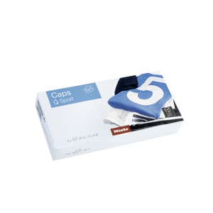 Miele Laundry Detergent Capsules (Sport, 6-pack) special detergent for sportswear