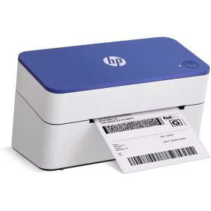 HP Shipping Label Printer, 4x6 Compact Thermal Label Printer, 203 DPI Thermal Printer for Home Office, White