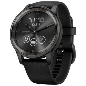 Garmin vívomove Trend 40mm Bluetooth Hybrid Smartwatch - Black