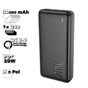 20000mAh PD 20W + QC3.0 USB-C Micro USB External Battery Charger Portable Power Bank & LED for iPhone Samsung iPad Tablets