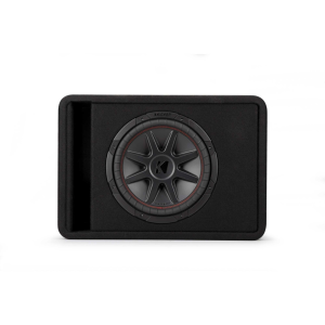 Kicker 48VCVR122 CompVR 12" (30cm) single subwoofer in vented box, 2-ohm, RoHS Compliant