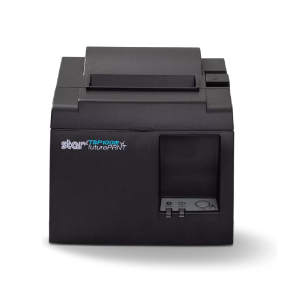 Star Micronics 39474710 Model TSP143IIIBi2 Thermal Printer, Auto-Cutter, Bluetooth, iOS, Android/Windows, Power Supply, Gray