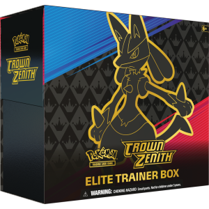 Pokemon USA Pokemon Trading Card Game: Sword & Shield (SWSH12.5) Crown Zenith Elite Trainer Box 10 Packs