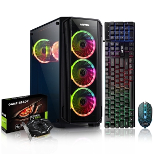 Gaming PC Desktop Tower Computer ↣Intel 10th Gen i3 up 4.30 GHz Processor ↣ 1TB SSD ↣ 16GB DDR4 RAM ↣ NVIDIA GeForce GTX 1050 Ti 4GB DDR5 ↣ Windows 11 Pro ↣ WiFi ↣ HDMI