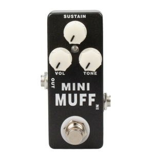 MOSKY Mini Fuzz Distortion Electric Guitar Bass Effect Pedal True Bypass
