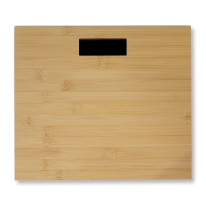 ITY International - Bathroom Scale/Digital Scale, Maximum Capacity of 330Lbs, Made of Bamboo