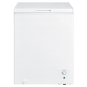 Midea 5.0 Cubic Feet Chest Freezer With Removable Basket, Adjustable Temperature, For Kitchen Garage Apartment Office - White (MRC050S0AWW)