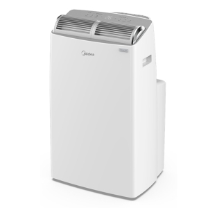 Midea 3-in-1 Portable Air Conditioner - 14000 BTU (550 sq ft Coverage) - 42.5dB, Remote - White