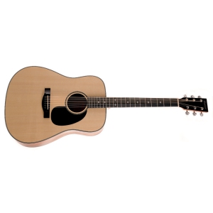 Denver Mahogany/Spruce Dreadnought Electric Acoustic Guitar