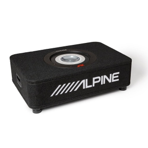 Alpine RS-SB10 Single 10” R-Series Shallow Preloaded Subwoofer Enclosure