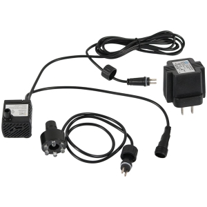 Sunnydaze 40 GPH 12V Electric Fountain Pump with 6 Multicolor Lights