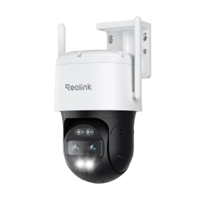 Reolink PTZ Security Camera with Auto Tracking, Wide-Angle & Telephoto Lenses, Dual View, 4K 8MP Ultra HD, 2.4/5Ghz Dual-Band WiFi