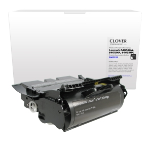 Clover Imaging Group Remanufactured Black Toner Cartridge for Lexmark T640/T642/T644/X642/X644/X646 - (200222P)