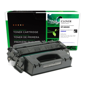 Clover Imaging Group Remanufactured Black Toner Cartridge for HP 49X - (200050P)-Refurbished Excellent