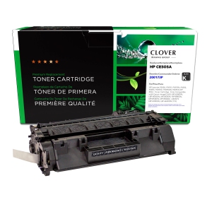 Clover Imaging Group Remanufactured Black Toner Cartridge for HP 05A - (200173P)-Refurbished Excellent