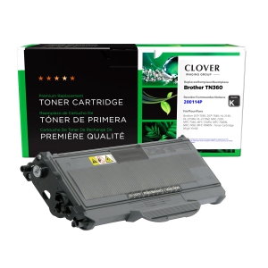 Clover Imaging Group Remanufactured Black Toner Cartridge for Brother TN360 - (200114P)-Refurbished Excellent