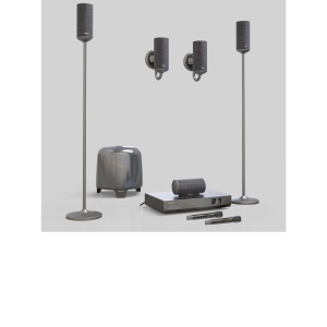 Resonic PK-510 5.1CH 4K HOME THEATRE & KARAOKE SPEAKER SYSTEM, OPTICAL/COAXIAL, HDMI , ARC, FEEDBACK ELIMINATOR, Supports Dolby Digital, Dts, TrueHD