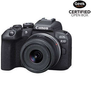 Open Box - Canon EOS R10 Mirrorless Camera with 18-45mm STM Lens Kit
