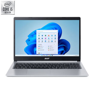 Acer Aspire 5 15.6 Laptop - Silver (Intel Core i5-10210U/256GB SSD/8GB RAM/ Windows 11)