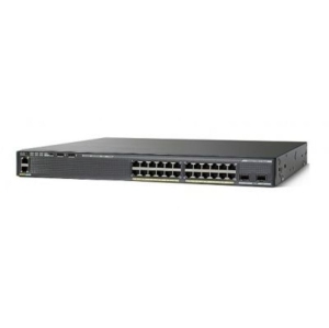 Cisco Catalyst 2960XR-24TD-I - Switch - L3 - managed - 24 x 10/100/1000 + 2 x SFP+ - desktop, rack-mountable (WS-C2960XR-24TD-I)