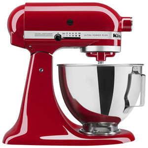 KitchenAid Ultra Power Plus Tilt-Head Stand Mixer - 4.5Qt - 300-Watt - Empire Red