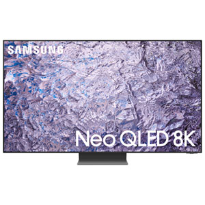 Samsung 75" QN800C 8K UHD HDR Neo QLED 120Hz Dolby Atmos Tizen Smart TV (QN75QN800CFXZC) - 2023 - Titan Black