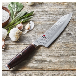 MIYABI 6000 MCT 2 Piece Knife Set, Brown