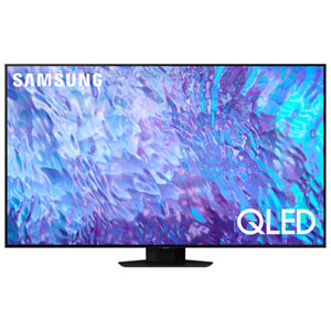 Samsung 65" Q80C 4K UHD HDR QLED 120Hz Dolby Atmos Tizen OS Smart TV (QN65Q80CAFXZC) - 2023 - Great for Gaming & Streaming