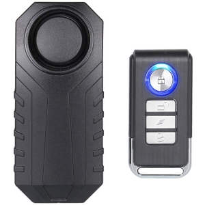 Bicycle Alarm, Wireless Anti-Theft Burglar Security Alarm for Bike Motorcycle Car Vehicles Door Window, 113db