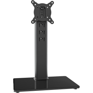 Universal Swivel TV Stand/Base Table Top TV Stand for 13 to 32 inch TVs with 100 Degree Swivel, 4 Level Height