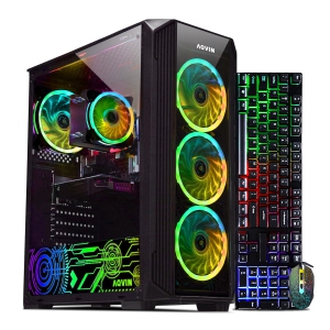 Gaming PC Desktop – AMD Ryzen 7 Processor – 16GB RAM – 512GB Nvme SSD – GeForce GTX 1660 Super 6GB GDDR5 – Windows 11 – WiFi – Refurbished (Excellent)