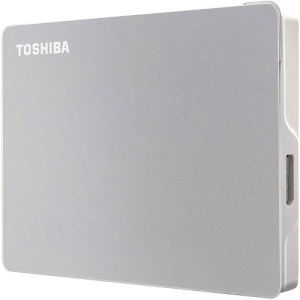 Toshiba Canvio Flex 4TB USB 3.0 External Hard Drive (HDTX140XSCCA) -Silver