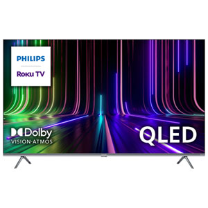 Philips 55" 4K UHD QLED Dolby Vision HDR10 Dolby Atmos Roku TV Smart TV (55PUL7973/F6) - 2023 - Great for Streaming - Only at Best Buy