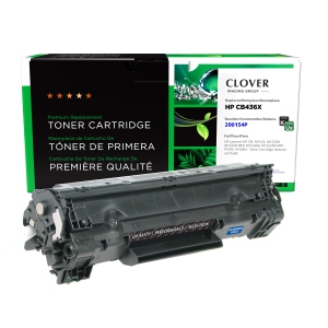 (Refurbished Excellent) - Clover Imaging Group Black Toner Cartridge for HP CB436A - (200154P)
