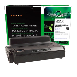 Clover Imaging Group Remanufactured Black Toner Cartridge for Samsung MLT-D203L/MLT-D203S - (200781P)-Refurbished Excellent