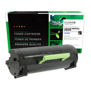 Clover Imaging Group Remanufactured Black Toner Cartridge for Lexmark MS317/MS417/MX317/MX417 - (201203P)-Refurbished Excellent