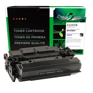 Clover Imaging Group Remanufactured Black Toner Cartridge for HP 87X - (200897P)-Refurbished Excellent