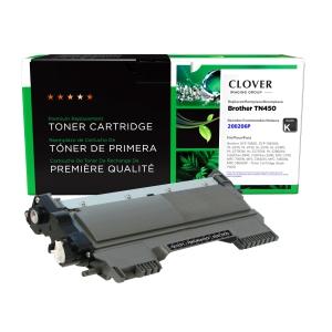 Clover Imaging Group Remanufactured Black Toner Cartridge for Brother TN450 - (200206P)-Refurbished Excellent