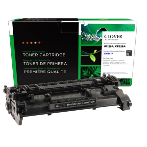 Clover Imaging Group Remanufactured Black Toner Cartridge for HP 26A - (200891P)-Refurbished Excellent