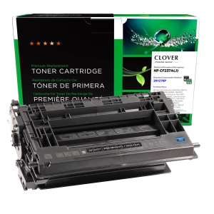 Clover Imaging Group Remanufactured Black Toner Cartridge for HP CF237A - (201276P)-Refurbished Excellent
