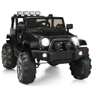 Gymax Electric 12V Kids Ride-on Car Truck Parent Control with 2.4 GHZ Remote Control