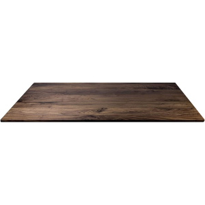 Real Wood Walnut Veneer Table Top 48" x 30"