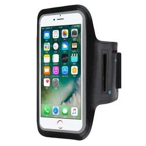 Cell Phone Armband Case for Phone Upto 6.2 inches, Adjustable Band, w/Key Holder, and Card Slot, for Running