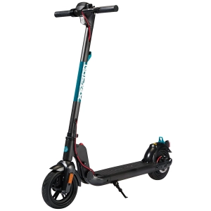 GoTrax Apex Electric Scooter (Black) - 25 km range, 25 km/h top speed, 4-5 hour charge, 250W motor, LED headlight, 8.5 inch pneumatic tires
